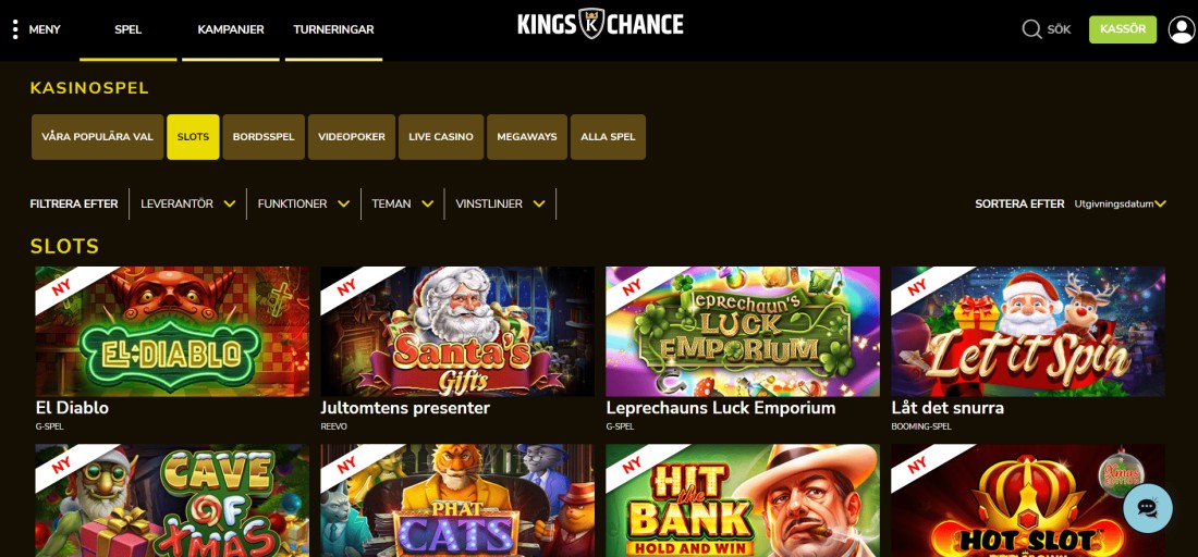casino registrering promotion